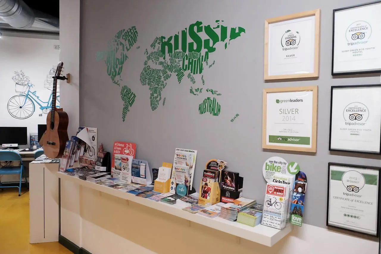 Sleep Green - Certified Eco Youth Hostel Barcellona